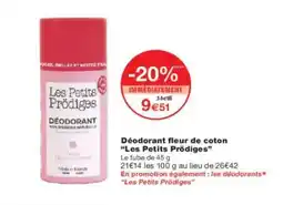 Monoprix LES PETITS PRÖDIGES Déodorant fleur de coton offre