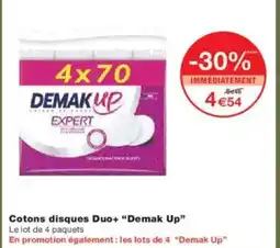 Monoprix DEMAK UP Cotons disques Duo+ offre