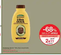 Monoprix ULTRA Shampoing Ultra Doux avocat karité offre