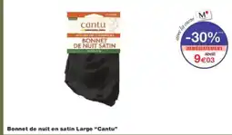 Monoprix CANLU Bonnet de nuit en satin Large offre