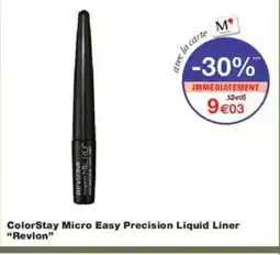 Monoprix REVLON ColorStay Micro Easy Precision Liquid Liner offre