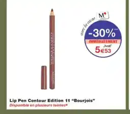 Monoprix BOURJOUIS Lip Pen Contour Edition 11 offre