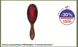 Monoprix L'ARTISAN BROSSIER Brosse pneumatique PM Sanglier offre