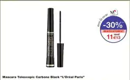 Monoprix L'ORÉAL Mascara Telescopic Carbone Black offre