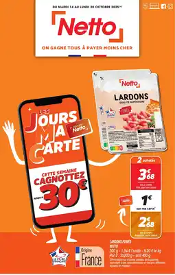 Netto NETTO Lardons fumés offre