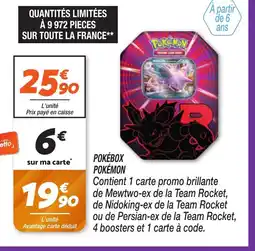 Netto POKÉMON Pokébox offre