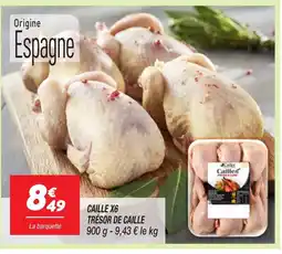 Netto Caille x6 trésor de caille offre