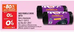 Netto NETTO Sacs poubelle 20x30l offre