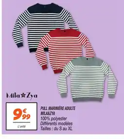 Netto MILA&ZYA Pull marinière adulte offre