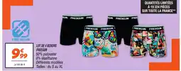 Netto FREEGUN Lot de 4 boxers offre