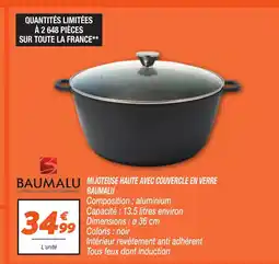 Netto BAUMALU Mijoteuse haute avec couvercle en verre offre