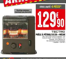 Batkor TECTRO Poêle à pétrole r120 + mèche offre