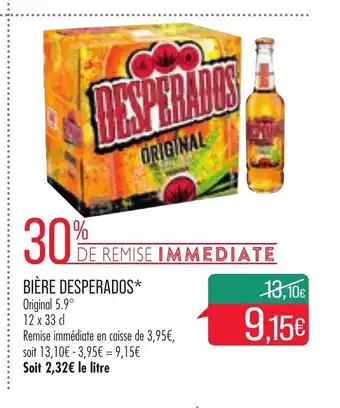Match Biére Desperados* offre