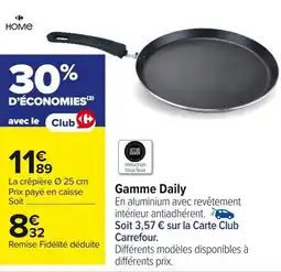 Carrefour Gamme Daily offre