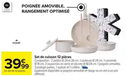 Carrefour Set de cuisson offre