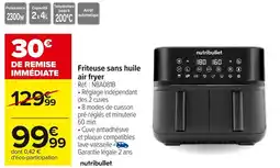 Carrefour Friteuse sans huile air fryer offre