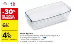 Carrefour Moule à gâteau offre