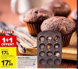 Carrefour Moule 12 muffins offre