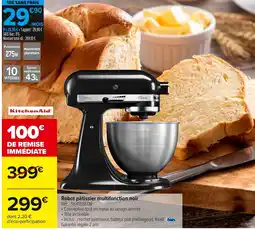 Carrefour Robot pâtissier multifonction noir offre