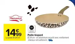 Carrefour Poêle léopard offre