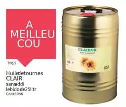 Promocash Huiledetournes clair offre