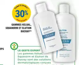 E.Leclerc Parapharmacie Gammes kelual squanorm et elution ducray offre
