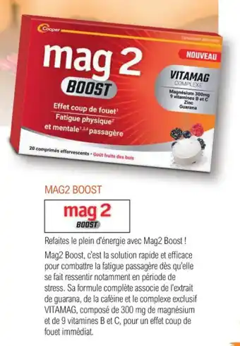 E.Leclerc Parapharmacie Mag 2 boost offre