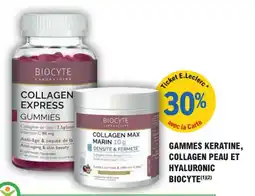 E.Leclerc Parapharmacie Gammes keratine collagen peau et hyaluronic biocyte offre