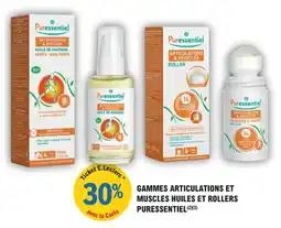 E.Leclerc Parapharmacie Gammes articulations et muscles huiles et rollers puressentiel offre