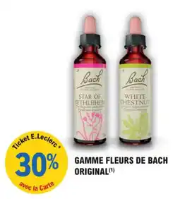 E.Leclerc Parapharmacie Gamme fleurs de bach original offre