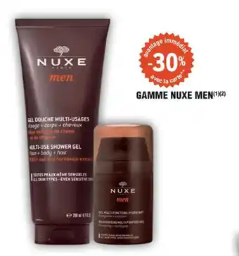 E.Leclerc Parapharmacie Gamme nuxe men offre