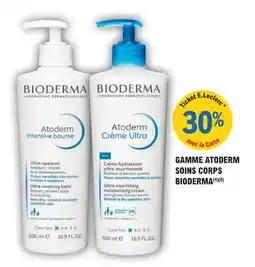 E.Leclerc Parapharmacie Gamme atoderm soins corps bioderma offre