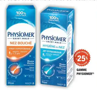 E.Leclerc Parapharmacie Gamme physiomer offre