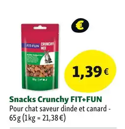 Maxi Zoo FIT+FUN Snacks Crunchy offre