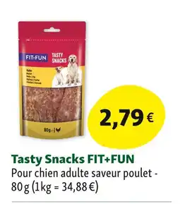 Maxi Zoo FIT+FUN Tasty Snacks offre