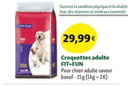 Maxi Zoo FIT+FUN Croquettes adulte offre