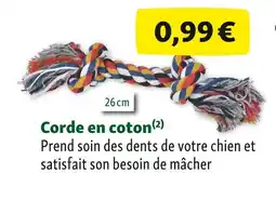 Maxi Zoo Corde en coton offre