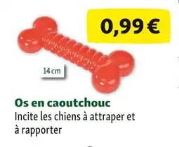 Maxi Zoo Os en caoutchouc offre