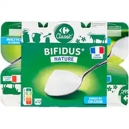 Carrefour Market CARREFOUR CLASSIC' Yaourt Bifidus offre