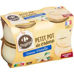 Carrefour Market CARREFOUR ORIGINAL Petit Pot de crème offre
