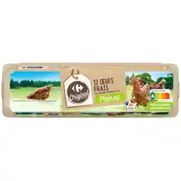 Carrefour Market CARREFOUR ORIGINAL Œufs de poules offre
