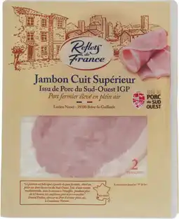 Carrefour Market CARREFOUR SUR TOUS LES JAMBONS CUITS SUPÉRIEURS (HORS BIO) offre