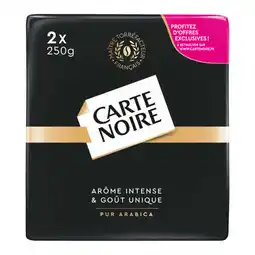Carrefour CARTE NOIRE Café moulu offre