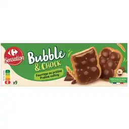 Carrefour CARREFOUR SENSATION Biscuits Bubble & Chock offre