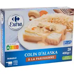 Carrefour CARREFOUR EXTRA Colin d'Alaska cuisiné surgelé offre