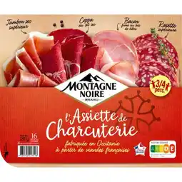 Carrefour MONTAGNE NOIRE L'Assiette de charcuterie offre