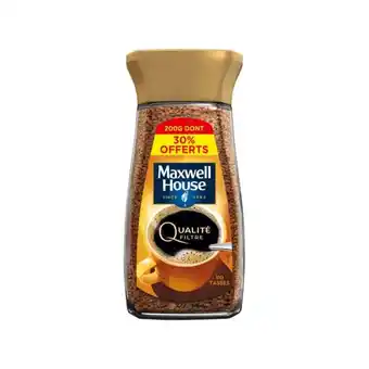 Carrefour MAXWELL HOUSE Café soluble offre