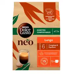 Carrefour NEO BY NESCAFÉ DOLCE GUSTO SUR TOUTES LES DOSETTES offre