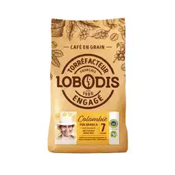 Carrefour LOBODIS Café en grains pur arabica offre