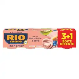 Carrefour RIO MARE Thon entier MSC offre